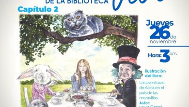 Photo of El gato de Cheshire y el Sombrerero Loco sorprenderán a ‘Alicia en el país de la Biblioteca’ en el próximo Leyendo Vivo